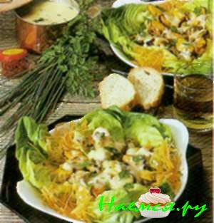 Салат из мидий