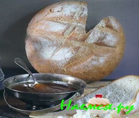 Простой белый хлеб