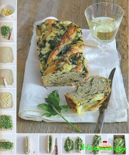 Кранц с сезонной зеленью и сыром 