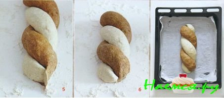 Двойная ржаная витушка