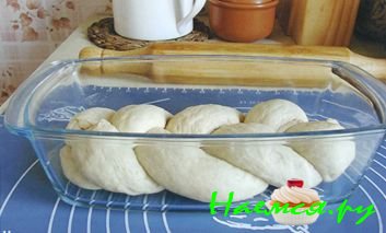 Плетенка из трех жгутов