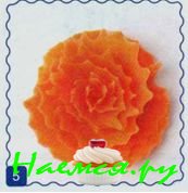 Гвоздика из моркови