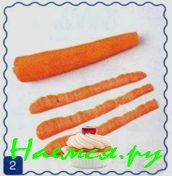 Гвоздика из моркови