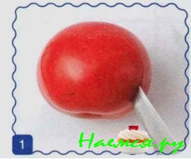 Маки из помидоров