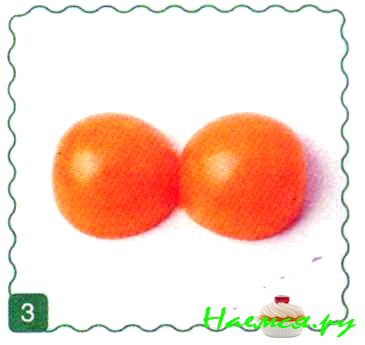 Заяц из огурца