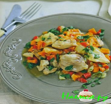 Курица по-холостяцки в мультиварке