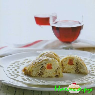 Фаршированные куриные окорочка в мультиварке