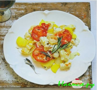 Рыба, запеченная с картофелем в мультиварке