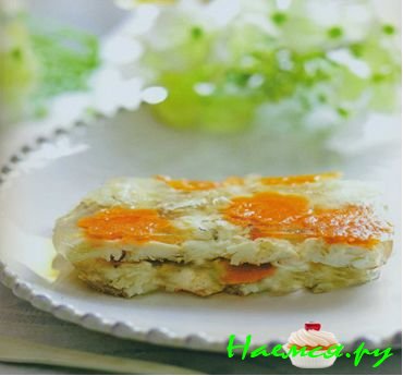Заливное из рыбы в мультиварке