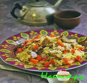 Ленивый плов в мультиварке