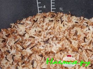 Рисово-гречневая каша в мультиварке