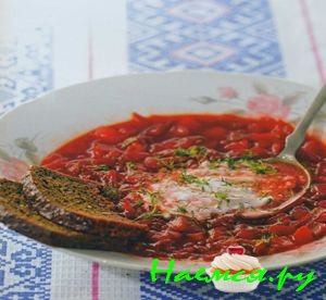 Борщ в мультиварке