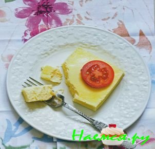 Паровой омлет  в мультиварке