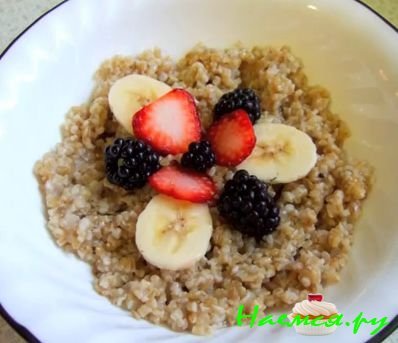 Овсянка яблочная в мультиварке