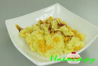 Пшенная каша с тыквой в мультиварке