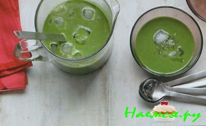 СУП ИЗ ВОДЯНОГО КРЕССА СО ШПИНАТОМ