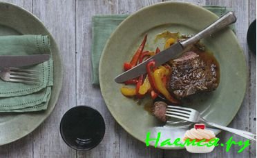 ОЛЕНИНА С КИСЛО-СЛАДКИМ ПЕРЦЕМ