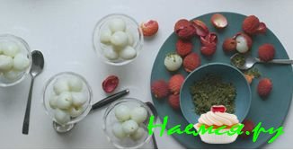 ЛИЧИ С МЯТНЫМ САХАРОМ