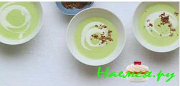 СУП ИЗ ГОРОШКА С МЯТОЙ И ВЕТЧИНОЙ