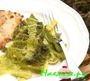 САВОЙСКАЯ КАПУСТА В МАСЛЕ