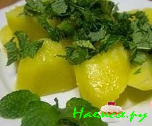 МОЛОДОЙ КАРТОФЕЛЬ С МЯТОЙ