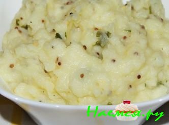 КАРТОФЕЛЬНОЕ ПЮРЕ С ГОРЧИЦЕЙ