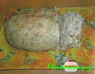 Рулет из фасоли