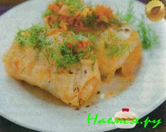 Голубцы с картофелем и гречкой