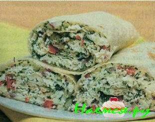 Рулет из лаваша