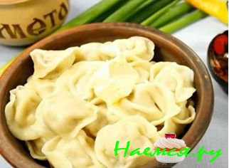 Домашние пельмени с курицей