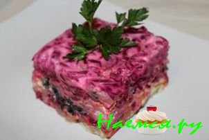 Салат слоеный «Морской»