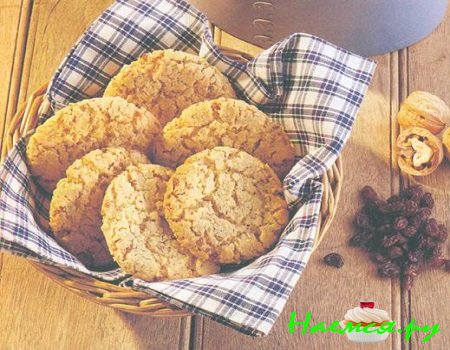 Хрустящее овсяное печенье