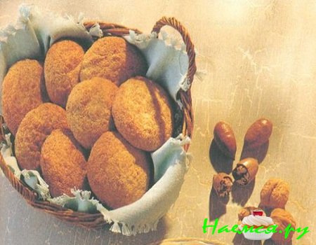 Печенье с корицей и грецкими орехами
