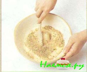 Печенье с корицей и грецкими орехами