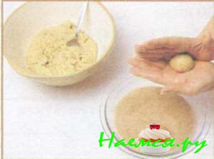 Печенье с корицей и грецкими орехами