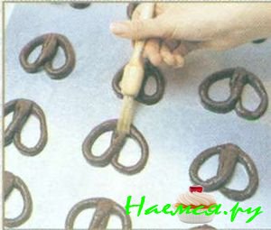 Шоколадные крендельки