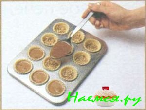 Пекановые корзиночки