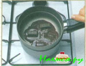 Шоколадное миндальное печенье