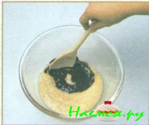 Шоколадное миндальное печенье