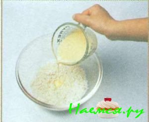 Кокосовое печенье со сгущенкой