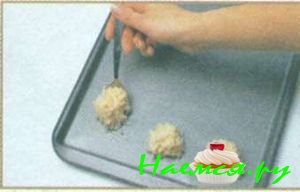 Кокосовое печенье со сгущенкой