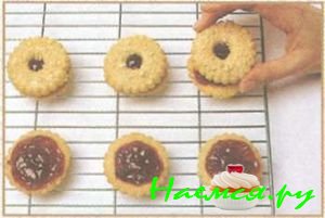 Печенье &laquo;Малиновый сэндвич&raquo;