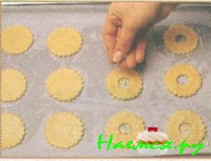 Печенье &laquo;Малиновый сэндвич&raquo;