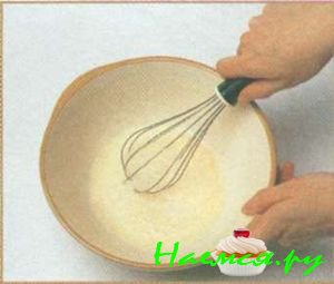 Орехово-шоколадные пирожные