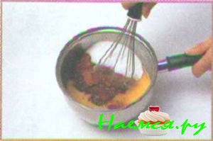 Шоколадные пирожные с грецкими орехами