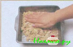 Шоколадные пирожные с грецкими орехами