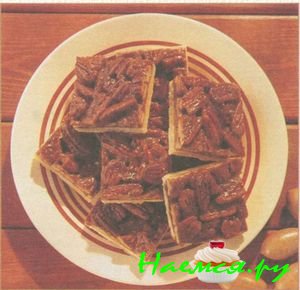 Пирожные с орехами пекан