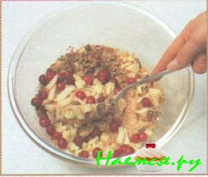 Яблочно-клюквенные кексы