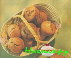 Маффины с черносливом
