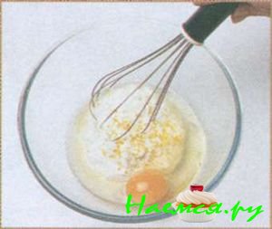 Ингредиенты: 12 штук &bull; 50 г сливочного масла &bull; 75 мл чистого меда &bull; 250 мл натурального (не фруктового) йогурта &bull; 1 большое яйцо комнатной температуры &bull; тертая цедра одного лимона &bull; 50 мл лимонного сока &bull; 150 г муки &bull; 175 г муки грубого помола &bull; 7,5 мл соды &bull; щепотка молотого мускатного ореха Способ приготовления: 1. Разогрейте духовку до 190 &deg;С (режим 5). Слегка смажьте жиром форму для кексов на 12 ячеек или воспользуйтесь бумажными формами. 2. Растопите в кастрюльке масло и мед. Снимите с огня и дайте слегка остыть. 3. Взбейте в миске йогурт, яйцо, лимонную цедру и сок. Добавьте масляно-медовую смесь. Отставьте. 4. Просейте сухие ингредиенты в отдельную миску. 5. Вмешайте сухие ингредиенты в йогуртовую смесь до растворения. 6. Заполните на 2/3 подготовленные формы. Выпекайте 20- 25 мин - до тех пор пока верхушки маффинов не будут пружинить при легком нажатии. Охладите 5 мин в формах, затем переверните. Подавайте теплыми или комнатной температуры. Совет: Чтобы приготовить Ореховые маффины &laquo;Йогурт и мед&raquo;, добавьте 50 г рубленых грецких орехов, смешанных с мукой. Такие маффины будут более плотными. Приятного аппетита!